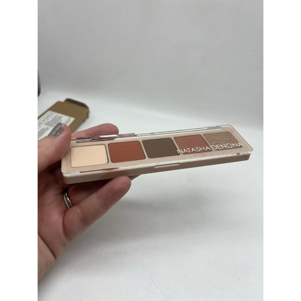 Natasha Denona Makeup Eye Shadow Peak Palette NEW Brown Rust Red Gold Orange - Picture 6 of 10